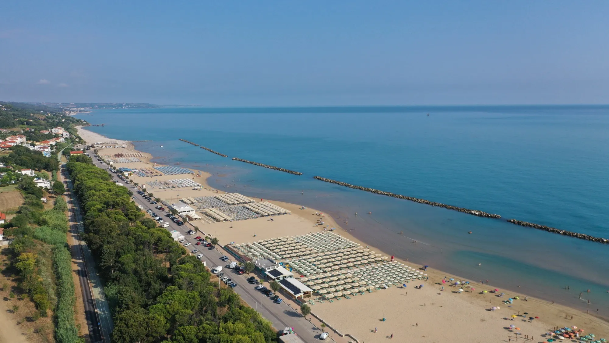 La spiaggia delle Morge sulla Costa dei Trabocchi