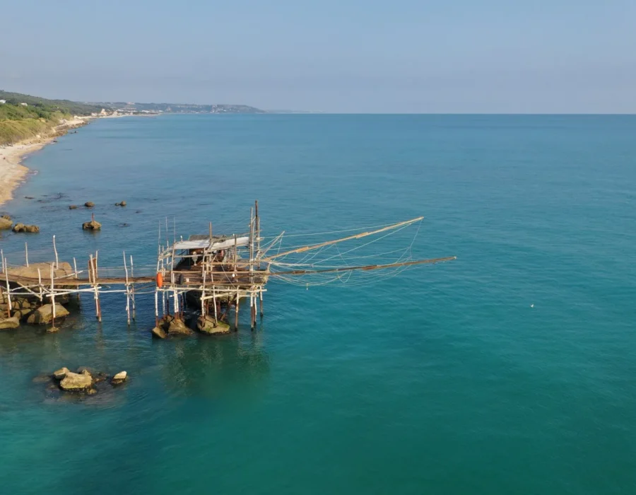 Un trabocco sulla Costa dei Trabocchi